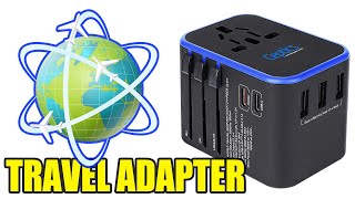 Universal Travel Adapter for the Entire World Ceptics [upl. by Einittirb210]