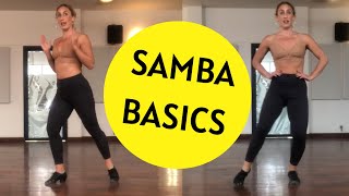 Samba Basics for Beginners  Steps and Technique [upl. by Joletta]