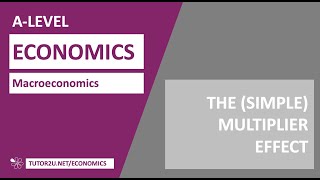 Explaining and Calculating the Simple Multiplier [upl. by Enayd959]