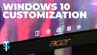 How To Make Windows Look Better  Clean Windows Desktop and Taskbar 2020 [upl. by Oitaroh]