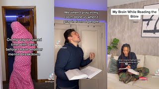 FUNNY RELATABLE CHRISTIAN TIKTOK COMPILATION 1 [upl. by Kosaka795]