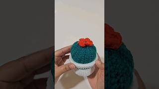 Crochet Pin Cushion DIY  Learn How to Crochet Your Own Pin Cushion StepbyStep crochet cactus [upl. by Ryhpez]