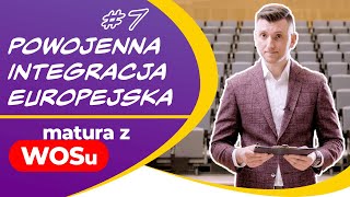 Powojenna integracja europejska  WOS w Pigułce 7 [upl. by Brannon]