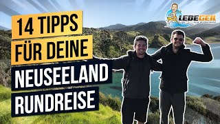 3 Wochen NEUSEELAND Rundreise  14 Tipps für die geilste Reise deines Lebens [upl. by Stich]