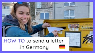 📮 How to SEND A LETTER in Germany A COMPLETE GUIDE for EXPATS [upl. by Hurlow]