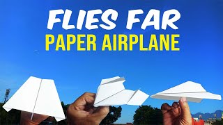 how to make paper aeroplane at home  Easy to Make Paper Airplane that Fly Far [upl. by Cassandra]