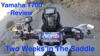 Yamaha T700 Review  2 Weeks in the Saddle of the Tenere 700 [upl. by Nytram]