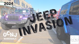 2024 Jeep Invasion Ocean City NJ – The Ultimate Jeep Experience on the Boardwalk [upl. by Atworth448]