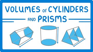 GCSE Maths  Volumes of Cylinders and Prisms 112 [upl. by Snapp]