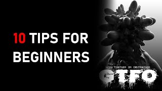 10 Tips For GTFO Beginners [upl. by Abbe142]