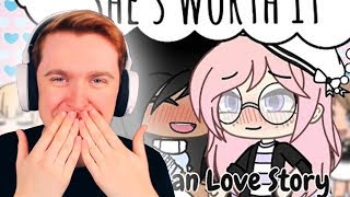 A LESBIAN LOVE STORY  Funny Gacha Life Mini Movie Story Reaction [upl. by Ahsikam792]