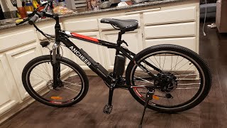 Installation tips for the ANCHEER Electric Mountain Bike 2020 [upl. by Vey]