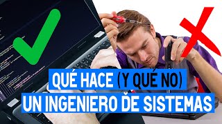 👨‍💻🦇 ¿QUÉ HACE UN INGENIERO DE SISTEMAS  LA VERDAD sobre la Ingenieria de Sistemas 😱 👨‍💻 [upl. by Alraep88]