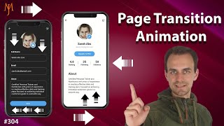 Flutter Tutorial  Page Transition Animation  Route Navigation Transition [upl. by Bose]