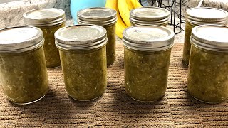 The BEST Green Tomato SALSA  Salsa Verde Style [upl. by Airdnaxila]