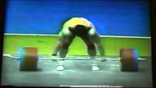 Aleksandr Kurlovich Clean and Jerk 266 Kg  1987 WWC [upl. by Fagin]