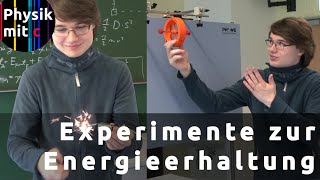 Energieerhaltung am Experiment [upl. by Iras33]