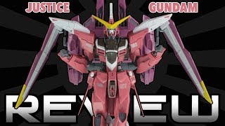 MG ZGMFX09A Justice Gundam Review  GUNDAM SEED  MG ジャスティスガンダム [upl. by Stafani]