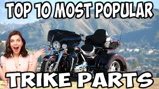 10 Most Popular Harley Trike Mods [upl. by Melisandra493]