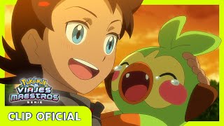 Goh y Grookey  Serie Viajes Maestros Pokémon  Clip oficial [upl. by Valer]