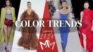 SpringSummer 2024 Fashion Color Trends [upl. by Seabrooke873]