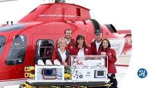 HAMILTONT1 Neonatal transport ventilation with Intermountain Life Flight [upl. by Shippee]