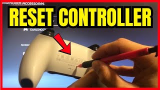 How to Reset PS5 Controller For Beginners 2025 [upl. by Giacinta]