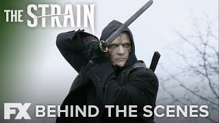 The Strain TV series episode 1 scary monster scene [upl. by Ecnarret785]