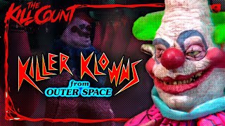 Killer Klowns from Outer Space 1988 KILL COUNT [upl. by Hsetih]