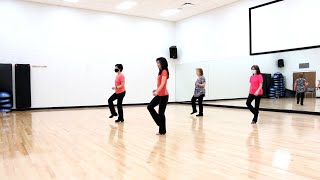 Broke  Line Dance Dance amp Teach in English amp 中文 [upl. by Rehttam]