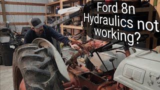 Ford tractor 3 point diagnosis [upl. by Renfred]