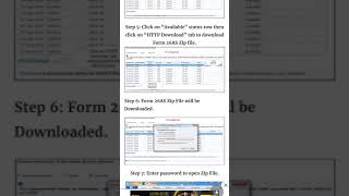 How to Download 26AS from traces In PDF format Due to Large Size  In English [upl. by Artenal]