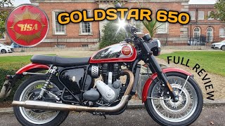 Review Of The BSA Goldstar 650 What You Need To Know [upl. by Doone87]