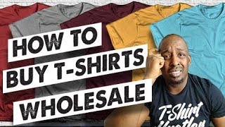 How and Where To Buy Tshirts Wholesale [upl. by Akimaj766]