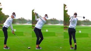 NELLY KORDA GOLF SWING  SLOW MOTION [upl. by Carol-Jean]