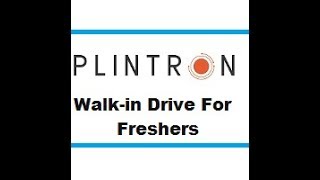 Plintron Walkin Drive For Freshers  Chennai [upl. by Nylesor]