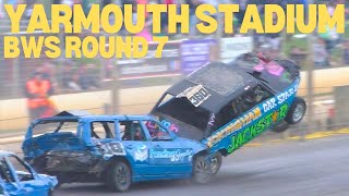 Unlimited Banger Racing  BWS Round 7  Yarmouth Stadium  July 2024 [upl. by Thayne]