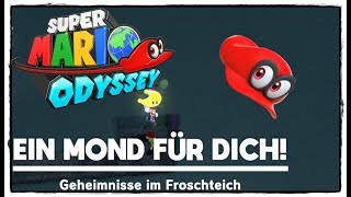 SUPER MARIO ODYSSEY Hutland Mond 11  GEHEIMNISSE IM FROSCHTEICH  Guide [upl. by Silin]