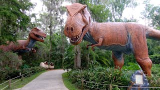 Dinosaur World Plant City Florida  Full Walking Tour [upl. by Latsyrd572]