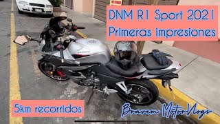 Dinamo DNM R1 Sport 250cc 2021 ObservacionesReviewReseña  Bravem MotorVlogs [upl. by Mairym]