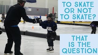 Learn to Skate Class 1  Kids Ice Hockey [upl. by Kcam354]