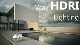 Vray HDRI tutorial in 3ds Max [upl. by Thynne]