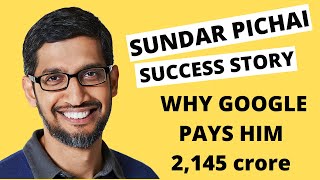 Sundar Pichai Success Story in Hindi  GOOGLE CEO  Sundar Pichai Motivational Biography [upl. by Ydissahc]