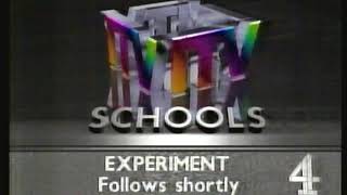 Channel 4  ITV Schools on 4  continuity  6th November 1987 [upl. by Kina]