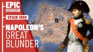 Napoleonic Wars Invasion of Spain 1808 [upl. by Annehs]