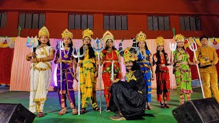 Navadurga dance JSW Vidyanagar 2024 [upl. by Olumor80]