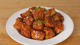 10 MINUTE DINNER The Best Honey Garlic Chicken Recipe [upl. by Bloomer]