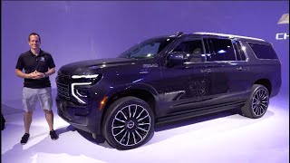 Is the 2025 Chevrolet Suburban a BETTER new SUV than a Jeep Grand Wagoneer [upl. by Horbal]