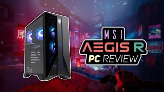 MSI Aegis R Gaming PC Review  RTX 4060 PreBuilt PC At 1000 [upl. by Brebner494]