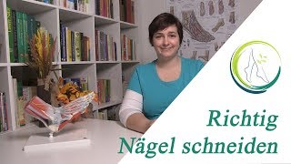 Richtig Nägel schneiden podologinandrea [upl. by Aciretahs329]